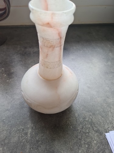 Petit vase albâtre vintage - vase,