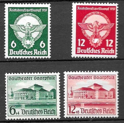 Timbres 1938 allemagne - 1938-39,