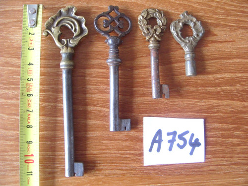 Lot a754 clé clés - lot, 4