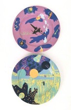 Assiettes décoratives contemporaines Porcelaine Bopla Langenthal Suisse 