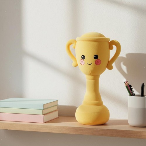 Peluche coupe mignon doudou - peluche,