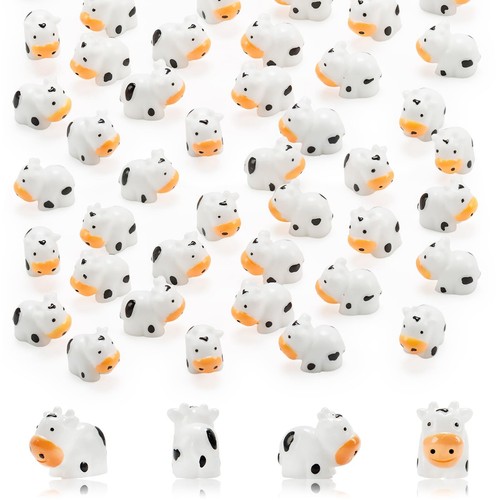 100 pièces vache figurines - 100,