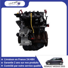 🇫🇷 MOTEUR   RENAULT MODUS 2004-2007 1.2 ♻️ D4FD740 🚗 207323km