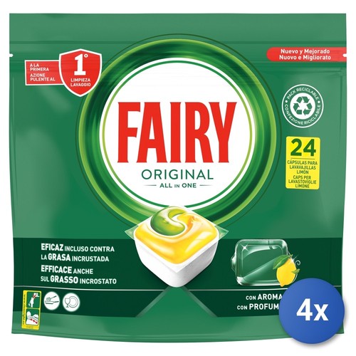 Fairy tabs lave vaisselle - 4x, lave-vaisselle