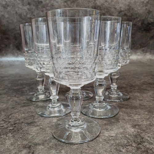 Lot verres eau - verres, ancien