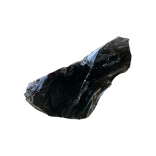 Obsidienne fumée translucide