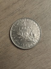 PIèce de 1 franc semeuse 1960