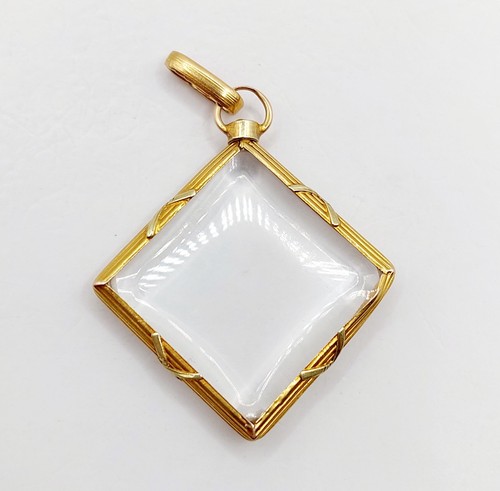 Pendentif porte photo antique