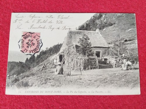 Cpa mont dore le pic - cpa,