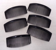 Lot 6 peignes à cheveux anciens