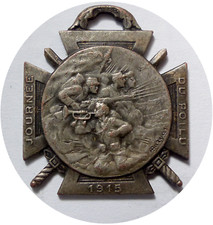 Médaille Journée du poilu 1915 par Bargas