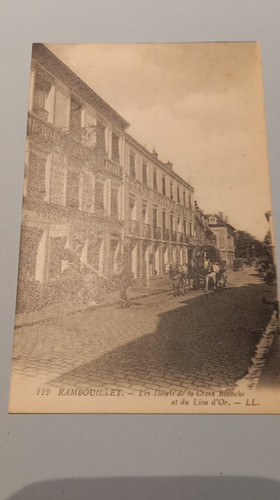 Cpa rambouillet hotel de - 78,