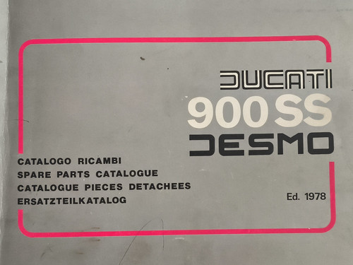 Ducati 900 desmo catalogo - 900, ss