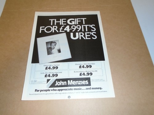 Midge ure the gift - ,
