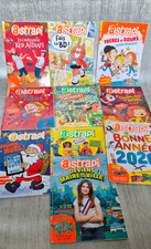 Lot 10 magazines ASTRAPI 2019-2020 complet enfants Bayard Presse BD jeux quiz