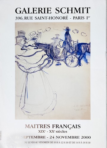Affiche exposition maîtres - affiche, d'exposition