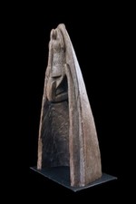 Proue de pirogue, canoe prow, murik lakes, papua new guinea, oceanic art, 66 cm