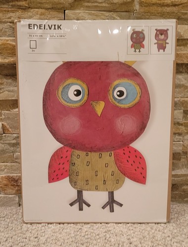 Edelvik poster set owl - poster,
