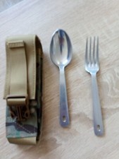 couverts militaire et Pochette De Rangement Idéal Pour Baroudeur équi de survie