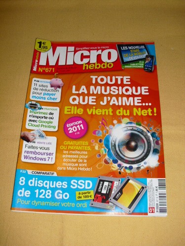 Micro hebdo 671 mars 2011 - micro,