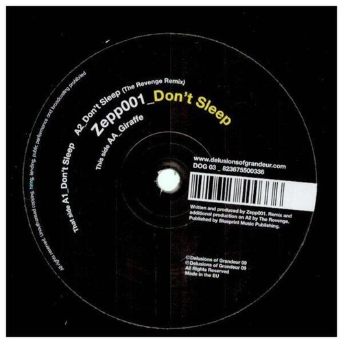Zepp001 dont sleep - zepp001, the