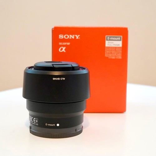 Objectif sony sel50f18f full - objectif,