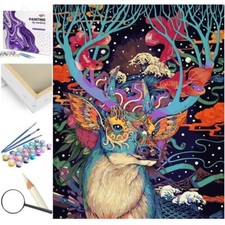 Peinture par numéros avec