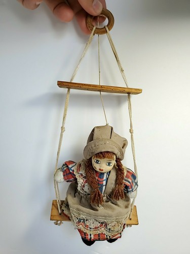 Antique swinging porcelain - antique,
