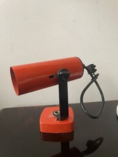 Applique Targetti vintage années 70 orange réglable