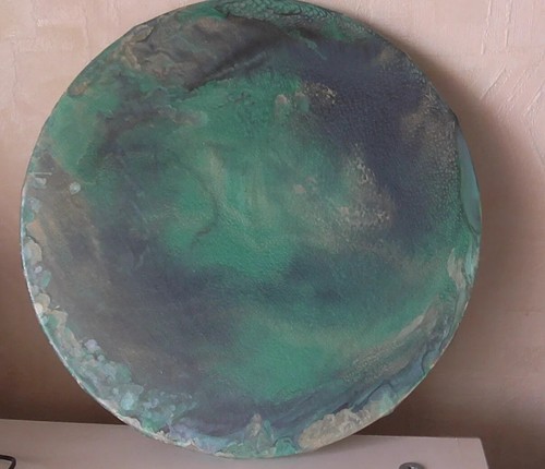 Objet deco peinture - deco, abstraite