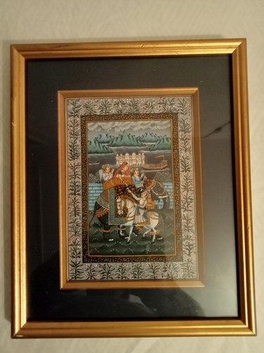 Miniature indienne peinture - miniature,