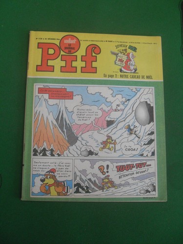 Journal pif vaillant bd - le,