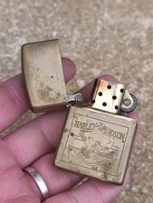Ancien Briquet Zippo 1932 / 1990 Harley Davidson Vintage Bradford