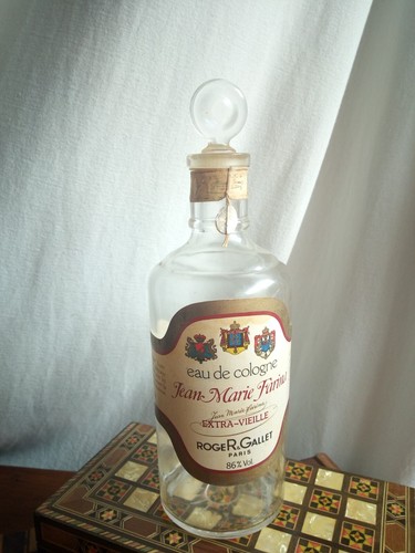 Flacon ancien eau cologne - flacon,