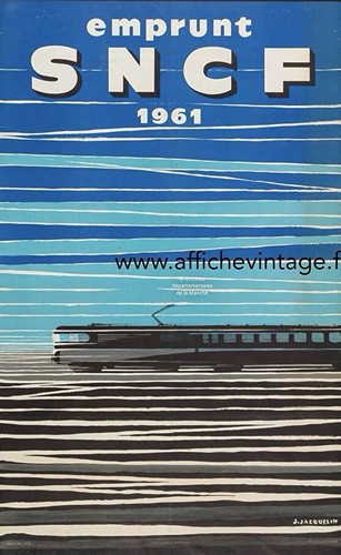 Affiche poster train - poster, sncf