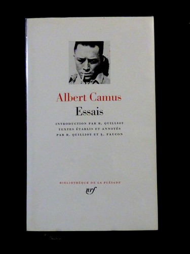 Albert camus essais - albert,
