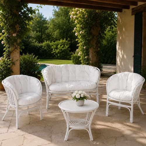 Salon jardin bahama blanc - de,