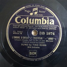 Tino Rossi - 78 T 25 cm