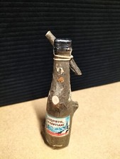 Mignonnette bouteille En Bois Liqueur De Gentiane non ouvert " DENISET 