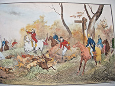 Hallali du cerf,  Chasse à