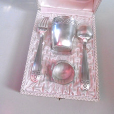 coffret de naissance timbale