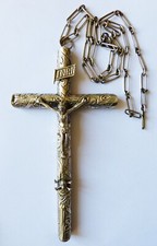 Grande Croix pectorale argent