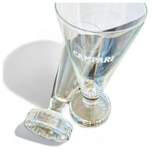 Ensemble De 4 Verres Publicitaires Vintage CAMPARI GRECA MATTEO THUN 1986 Neufs