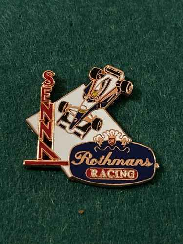 Pin ayrton senna mc - f1,