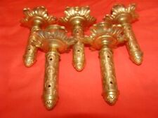 lot de 5 bougeoirs  en laiton
