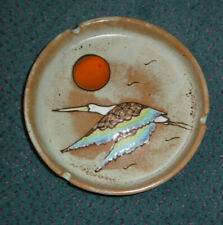 TRES BEAU CENDRIER VALLAURIS MOTIF OISEAU EN TRES BON ETAT #SoutienUkraine