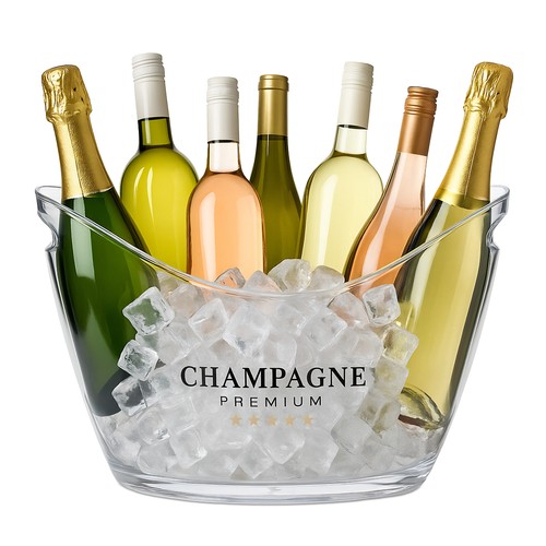 Seau champagne vasque - seau,
