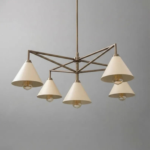 Lustre moderne laiton 5 - en,
