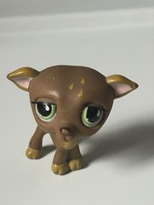 figurine PETSHOP  original  chien lévrier 507    pet shop LPS