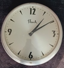 VINTAGE HORLOGE PENDULE FLASH ANNEES 70 FONCTIONNE .